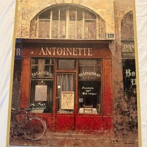 Antoinette Vintage Art Print